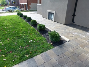 landscaping interlocking stone oshawa ontario