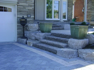 landscaping interlocking stone york ontario